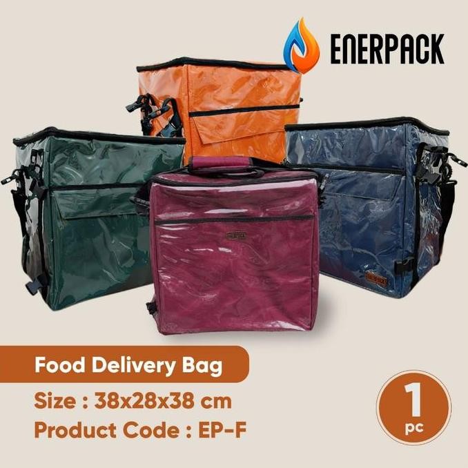 PROMO DISKON - ENERPACK Tas GoFood GrabFood Tas Ojol - Tas Delivery Tas Motor EP-F