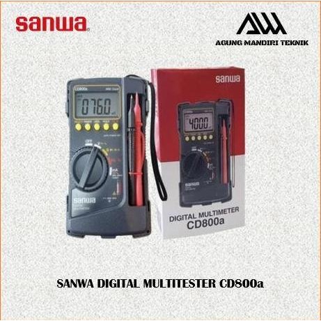 MULTIMETER DIGITAL SANWA CD800A / CD 800A AVOMETER ANALOG SANWA ORIGINAL DAN TERPERCAYA