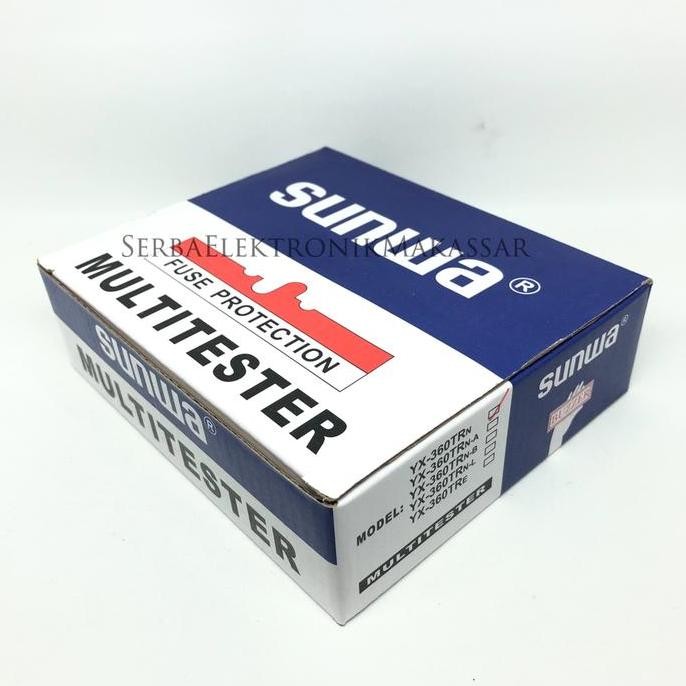 MULTI TESTER AVOMETER MULTIMETER ANALOG SUNWA YX-360TRN ORIGINAL DAN TERPERCAYA