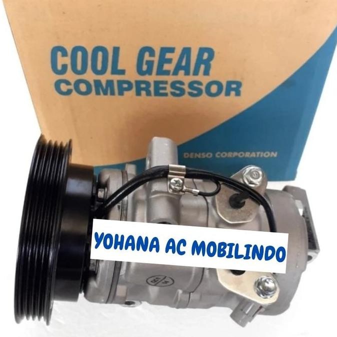 Kompresor / Compressor Ac Mobil Suzuki Karimun Wagon R Asli Denso Cg