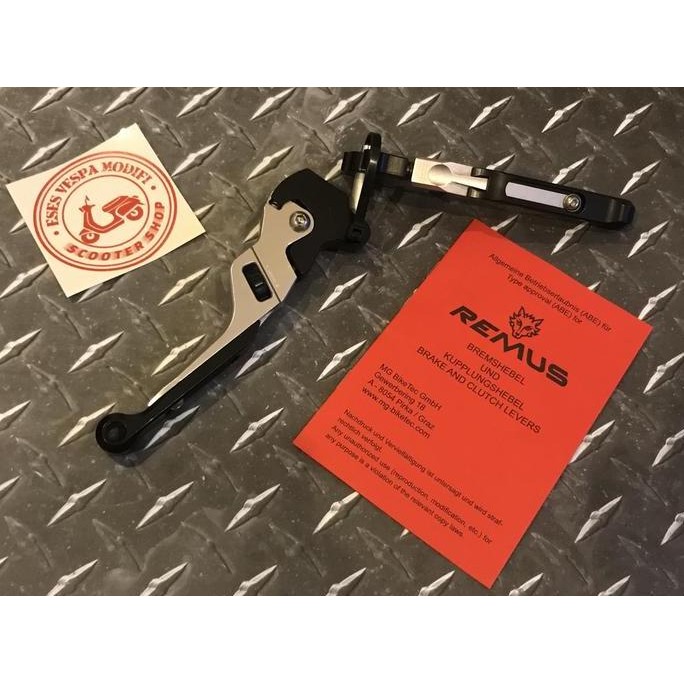NEW HANDLE REM REMUS WITH ADJUSTABLE UNTUK VESPA MATIC