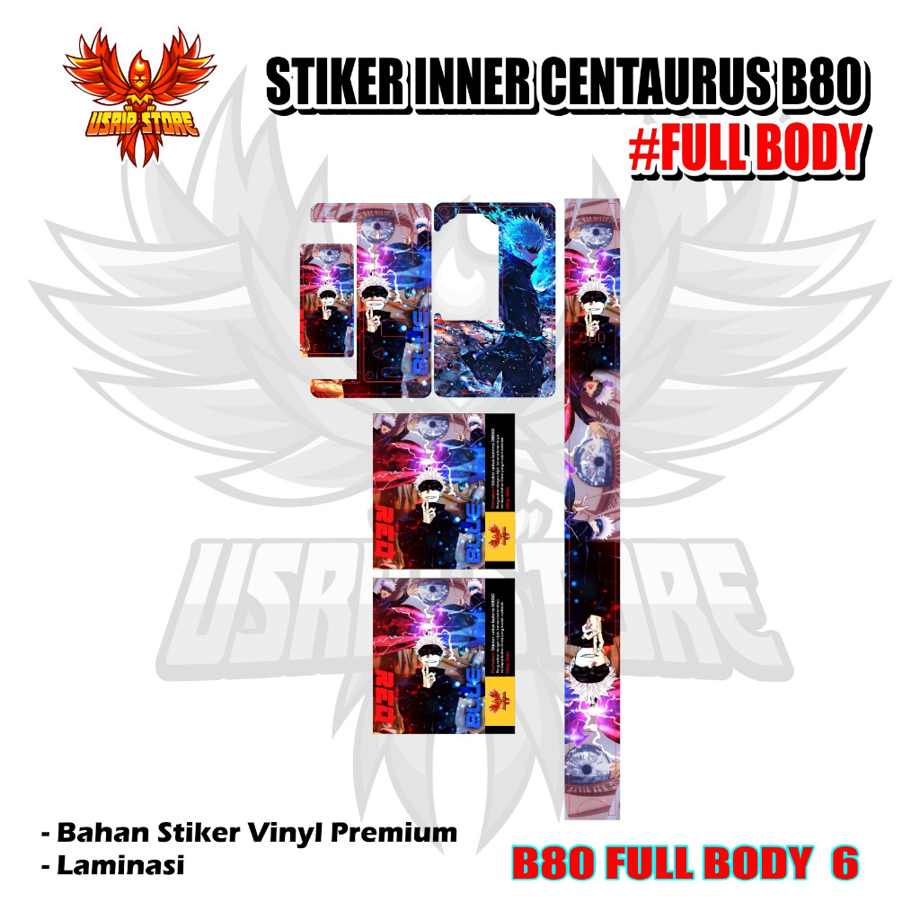

Stiker 1 B80 06 Garskin Label Custom Fullbody Presisi Bisa COD