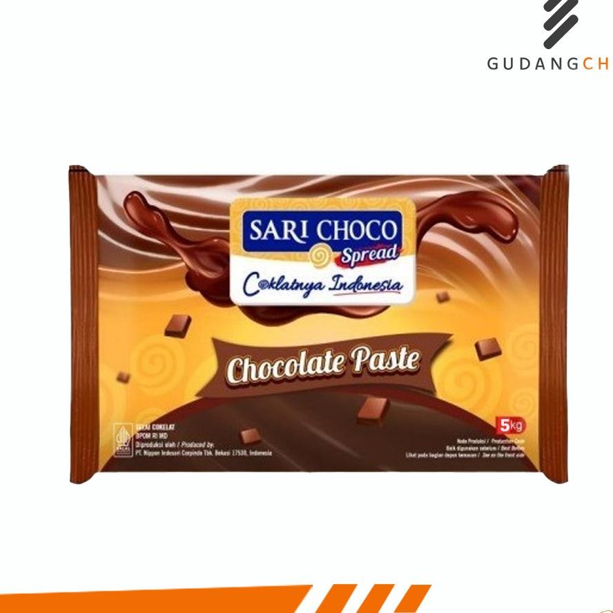 

Sari Choco Spread Chocolate Paste 5 Kg - Pasta Cokelat Premium Untuk Baking & Pastri