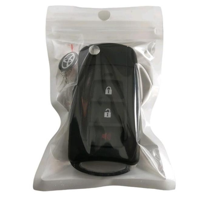 Promo Casing Lipat cover Remot flipkey Kunci mobil Toyota Avanza type G velloz 2011 2012 2013 2014 2