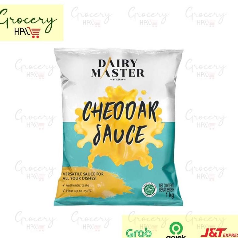 

Dairy Master Cheddar Sauce By Kerry 1 Kg - Saus Keju Cheddar Dairymaster