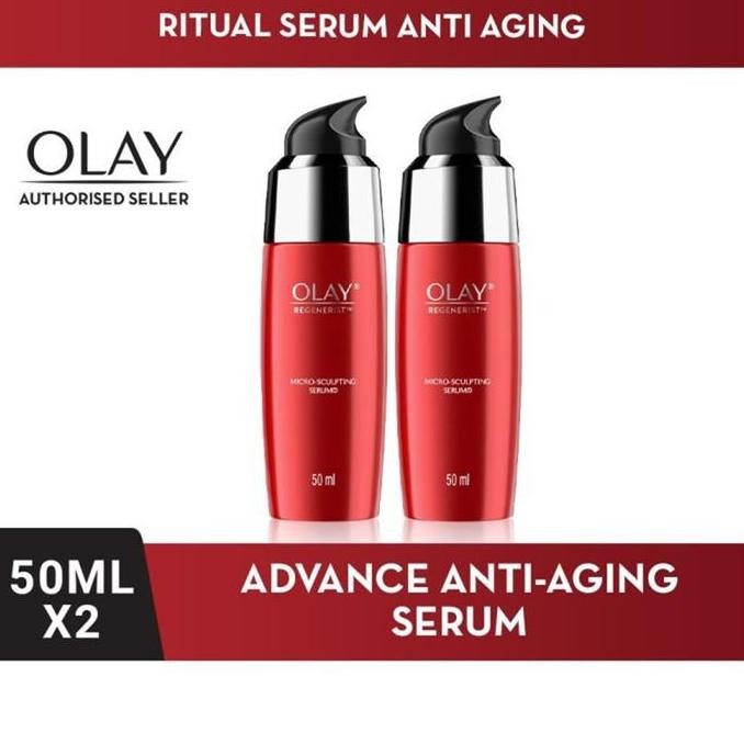 TERMURAH - Paket Lebih Hemat Olay Serum Wajah Anti Aging Hyaluronic Skincare