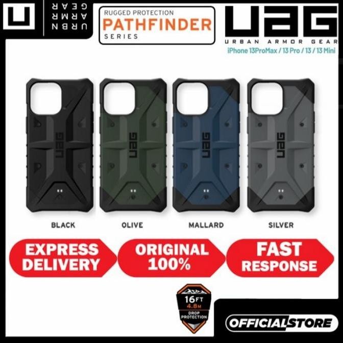 TERMURAH - Case iPhone 13 PRO MAX 13 PRO UAG PATHFINDER Rugged Shockproof Cover