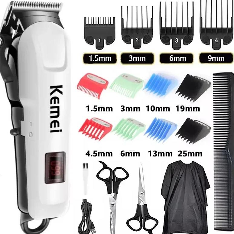 Electric Hair Clipper Hair Cut Maching Wireless Trimmer Men Professional Clipper Machine Rechargeabl