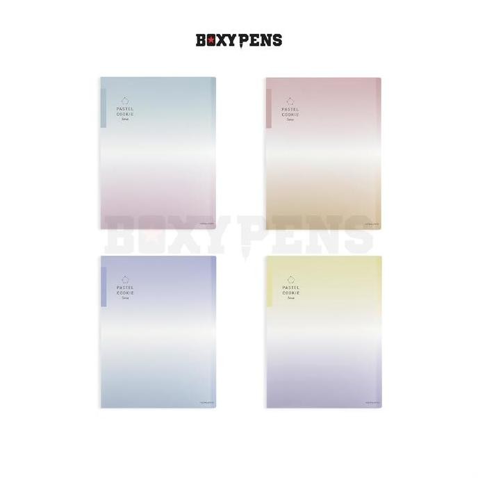 

TERMURAH - Kokuyo Pastel Cookie Document File Transparant A4