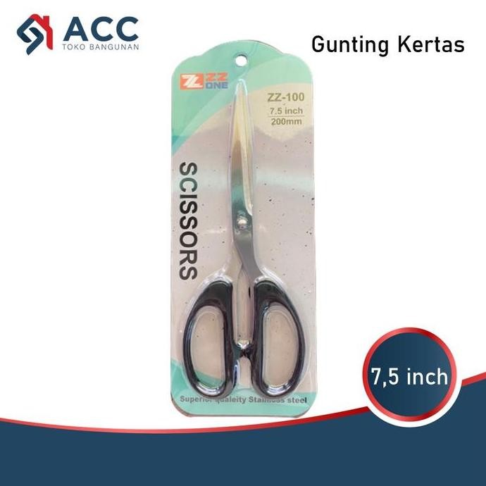 

Gunting Kertas Tajam Stainless Steel Ukuran 7.5 Inch Allshop
