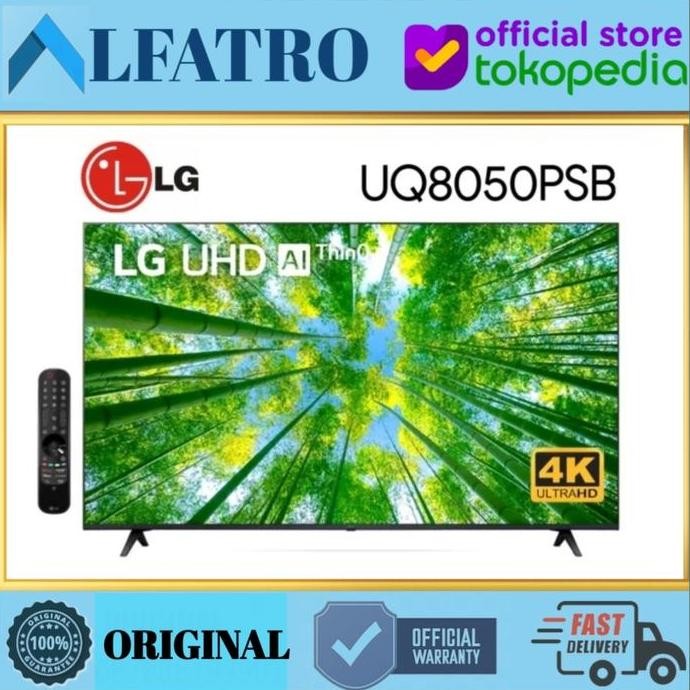 LG LED TV 60 inchi 60UQ8050 UHD Smart TV 60UQ8050PSB 4K TV 60UQ80