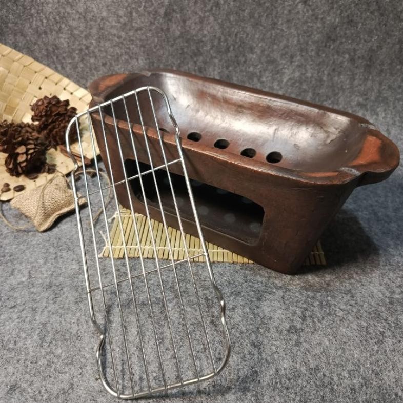 Bisa Cod Anglo Sate Gerabah, Tungku Bakaran, Panggangan Sate Tanah Liat ,Kecil,Sedang,Besar,Kitchenw