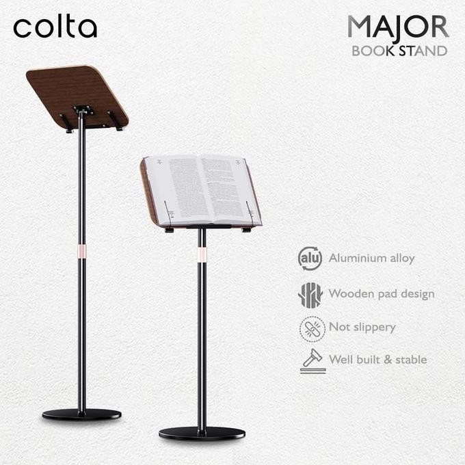 

Colta Major Book Stand Dudukan Penjepit Penyangga Tatakan Buku