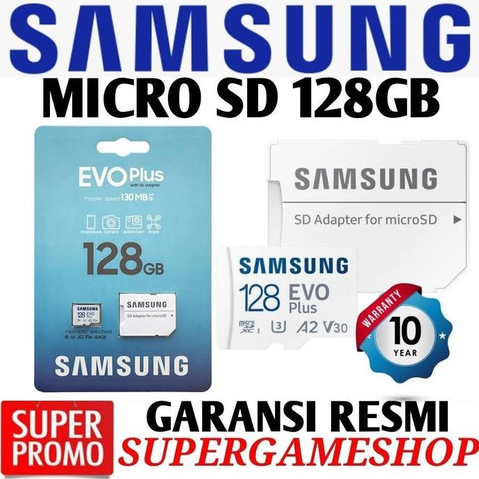 BEBAS ONGKIR - MicroSD 128GB - Micro SD 128GB EVO Plus Samsung MicroSD - MC 128GB
