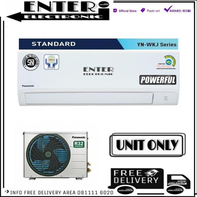 TERMURAH - PANASONIC AC 0.75PK CSCU YN7WKJ - AC PANASONIC 0,75PK R32 CS CU YN7WKJ