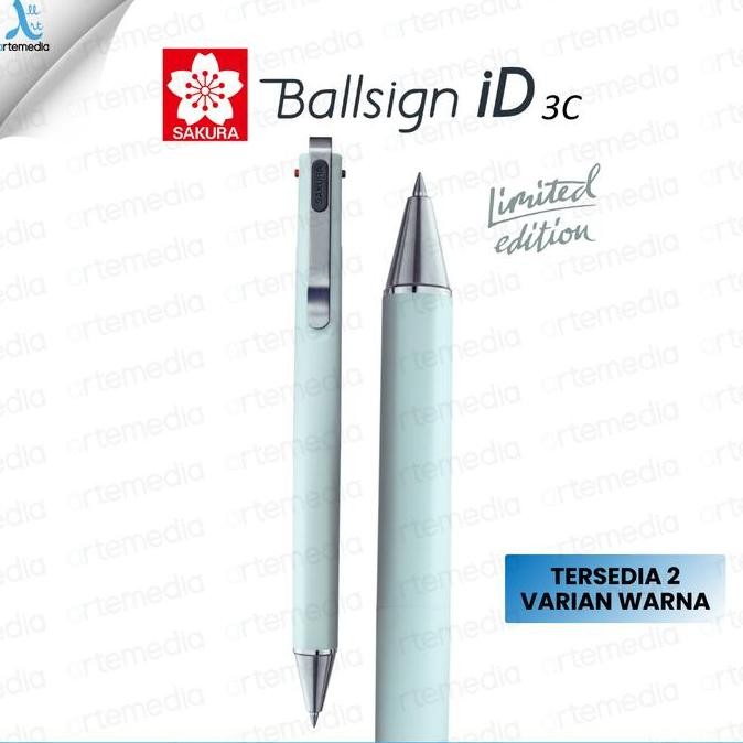 

BEBAS ONGKIR - Sakura Ballsign ID 3C Multipen Ballpoint Gel Pen Retractable - Limited
