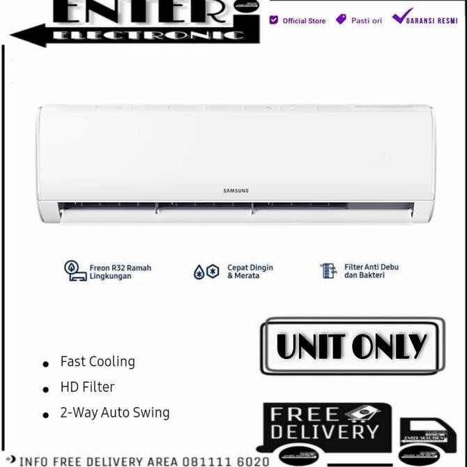 BEBAS ONGKIR - SAMSUNG 0.5 PK AR05TGH - AC 0,5 PK FASTCOOLING AR 05TGH AR05TGHQASINSE