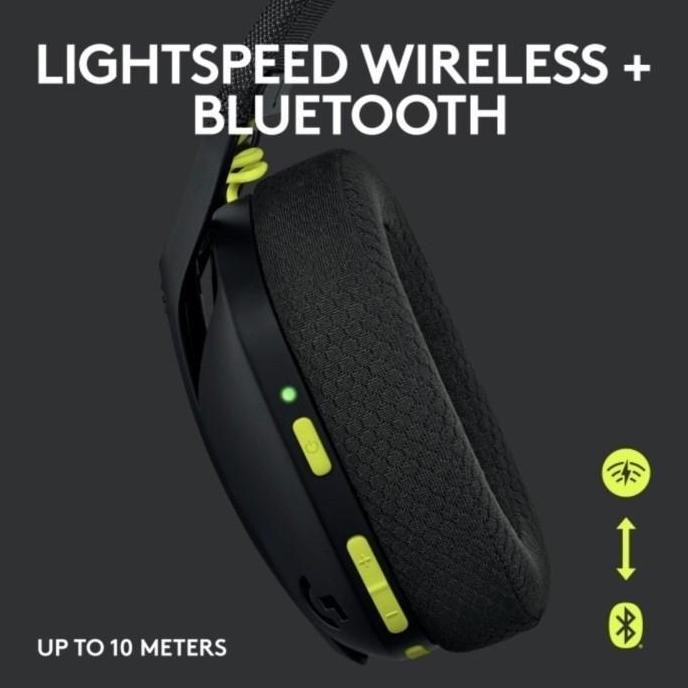 Logitech G435 Wireless + Bluetooth Gaming Headset Lightweight G 435