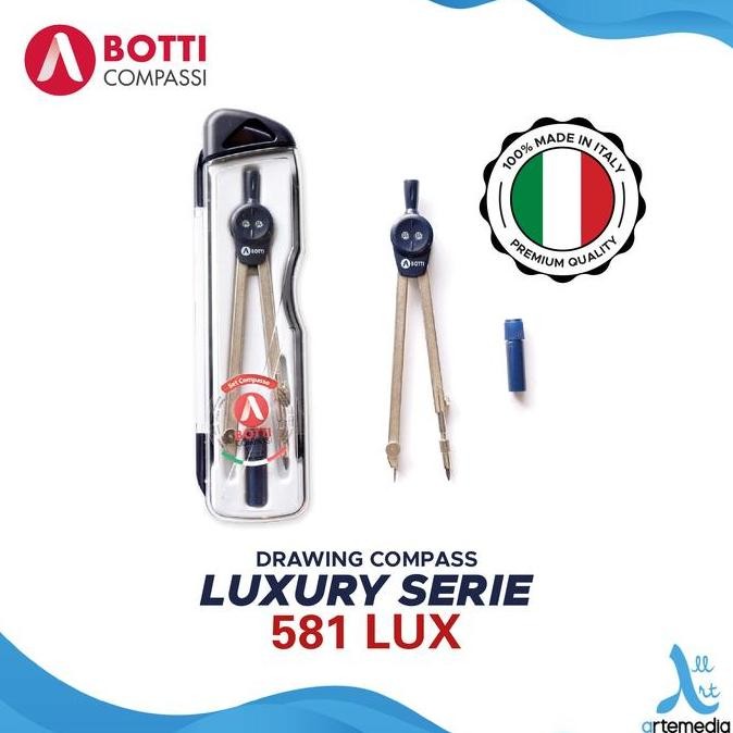 

NEW Botti Design Compass Luxury 581 Series Set Jangka Presisi