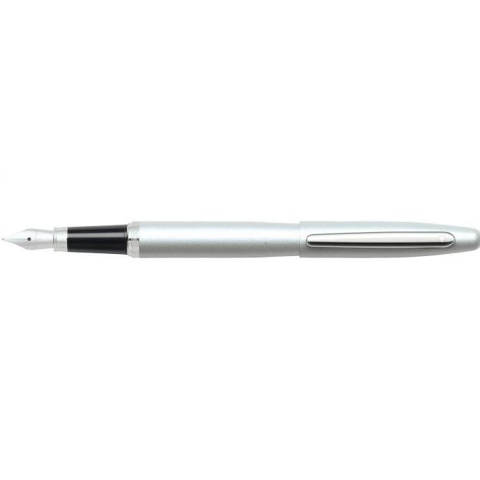 BEBAS ONGKIR - Sheaffer VFM Strobe Silver Fountain Pen
