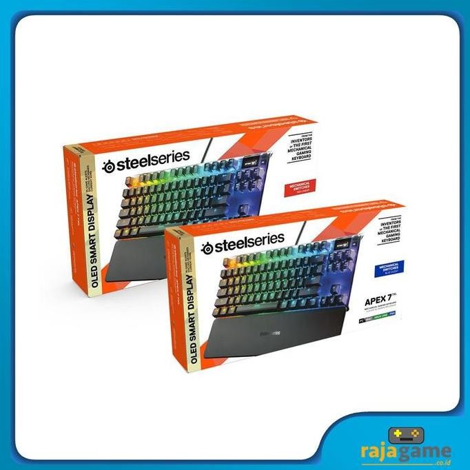 TERBARU - STEELSERIES Apex 7 TKL Keyboard Gaming RGB