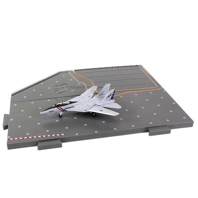 Forces of Valor 1/200 CVN-65 Enterprise deck + 4' Legendary F-14 Tomcat series Section #C deck + F-1