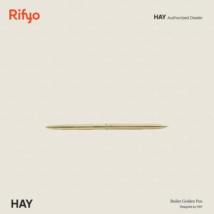 

NEW HAY Bullet Pen, Metallic Gold