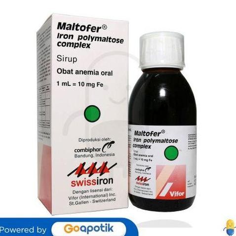 

TERBARU - MALTOFER SYRUP ISI 150 ML BOTOL
