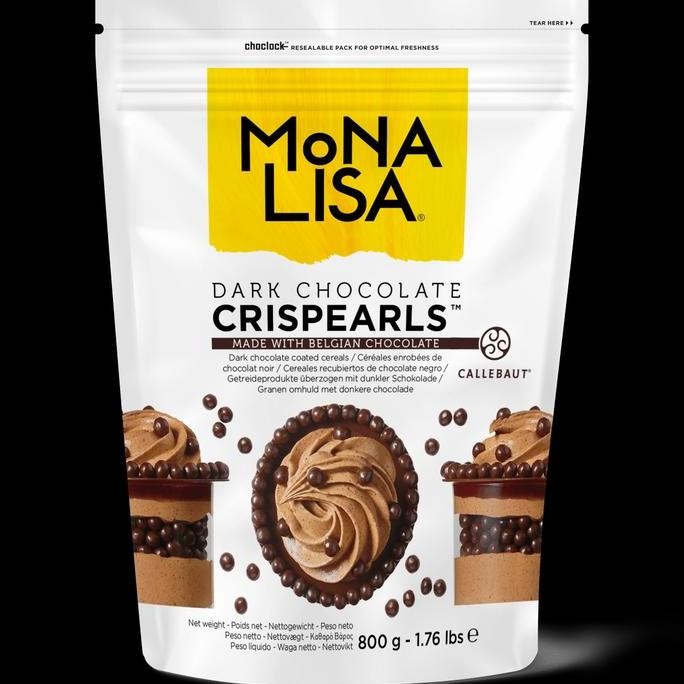 

Mona Lisa Dark Crispearl repack 200 gram