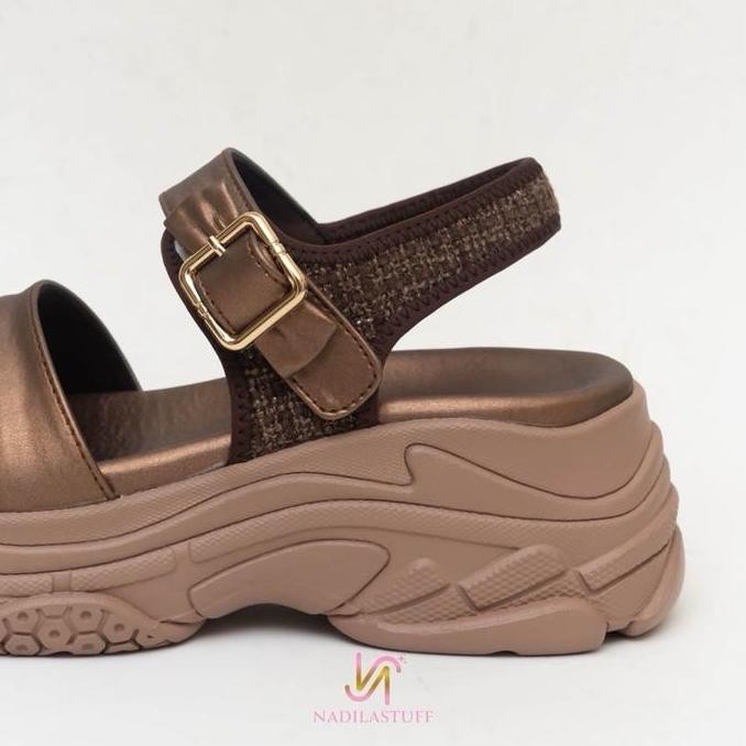 Nadilastuff Signature Aura Platform Sandal Wanita