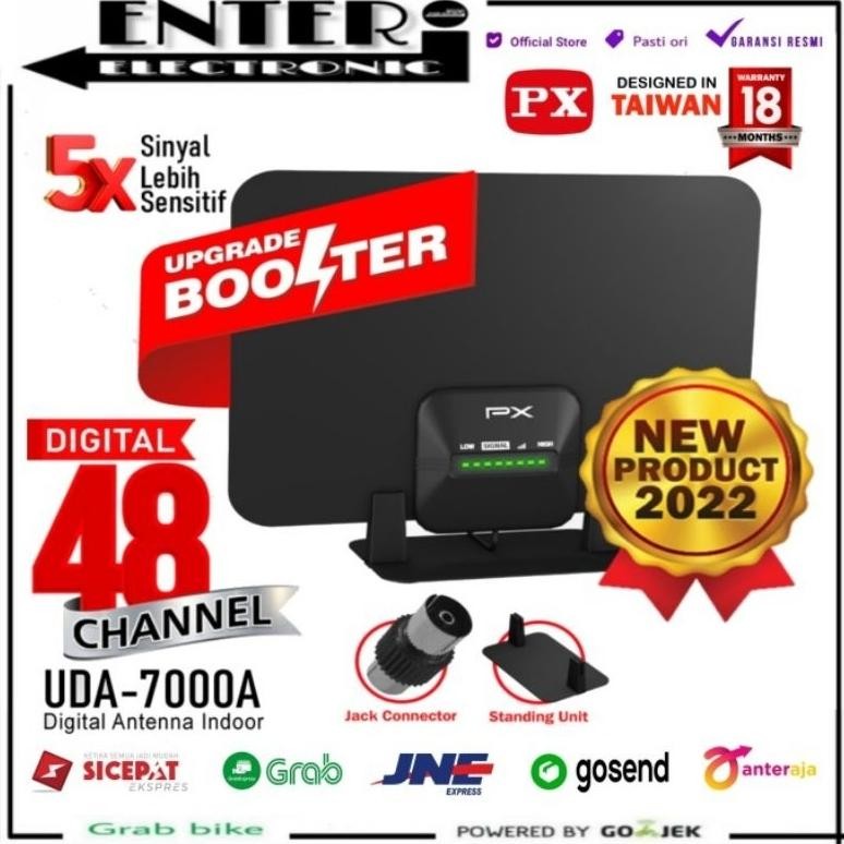 Px Antena Uda7000 Uda7000A - Px Indoor Antena Tv Led Digital Px Antenna Uda 7000 Uda 7000A