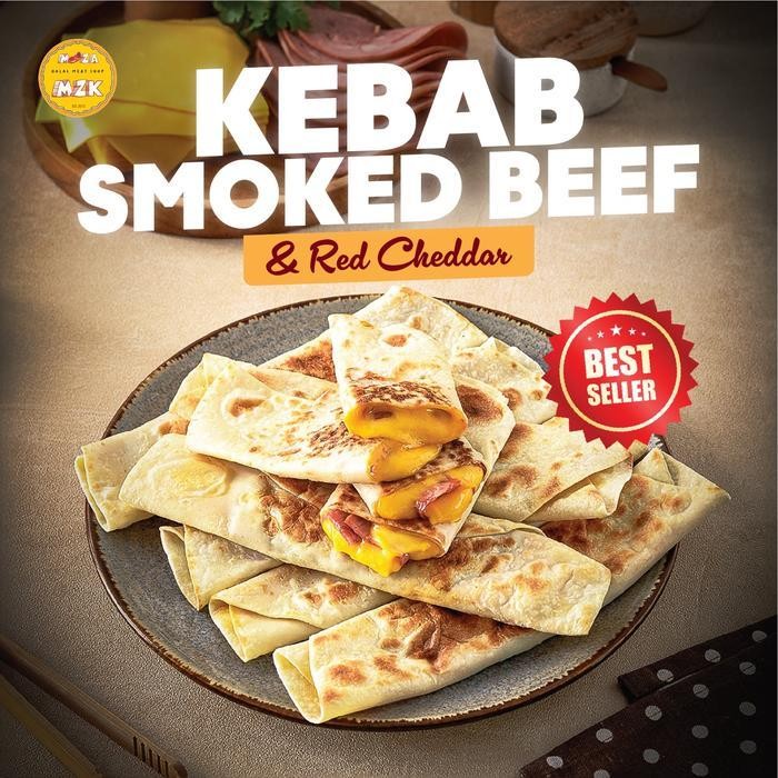 

Kebab Smoked Beef + Red Cheddar New Best Quality 100% Original