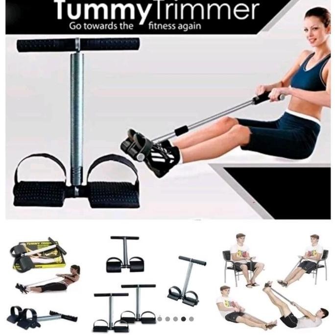 Promo Tummy Trimer,/Alat bantu Olahraga Untuk Membakar Lemak dan Mengecilkan Bagian Perut Alat Otot 