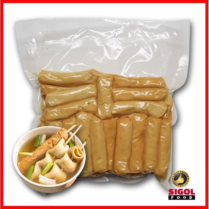 

Hotbar Only 1Kg-Odeng Otak Otak Korea-Fish Cake Korea-Halal-Bakso Ikan Terbaru Best Quality 100% Original