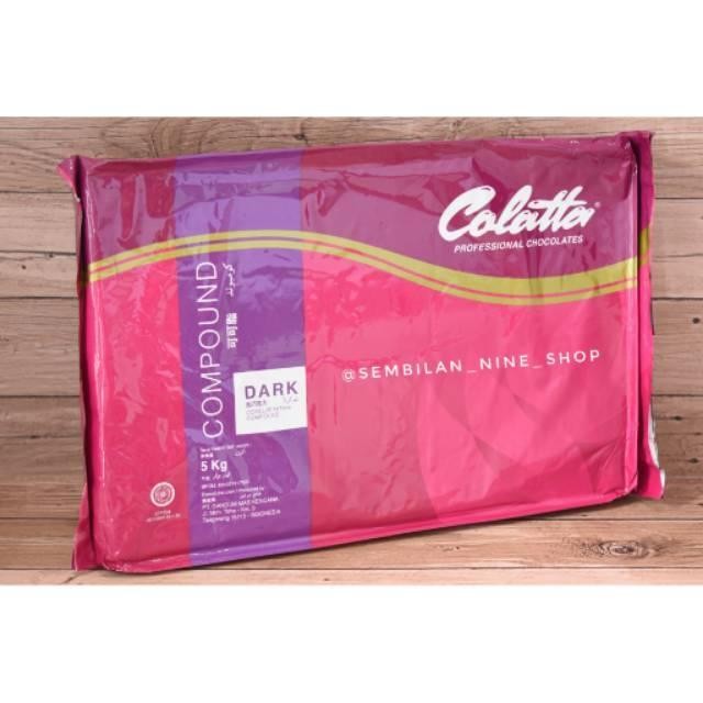 

Colatta Dark Compound 5 Kg Professional Chocolate Cokelat Coklat Hitam Terlaris Best Quality 100% Original