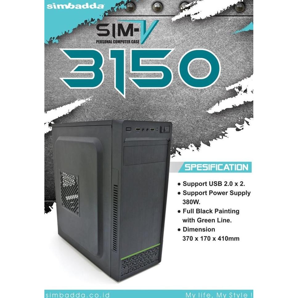 CASING PC SIMBADDA SIM V3150 SIMBADDA CASING SIM-V3150 V-3150