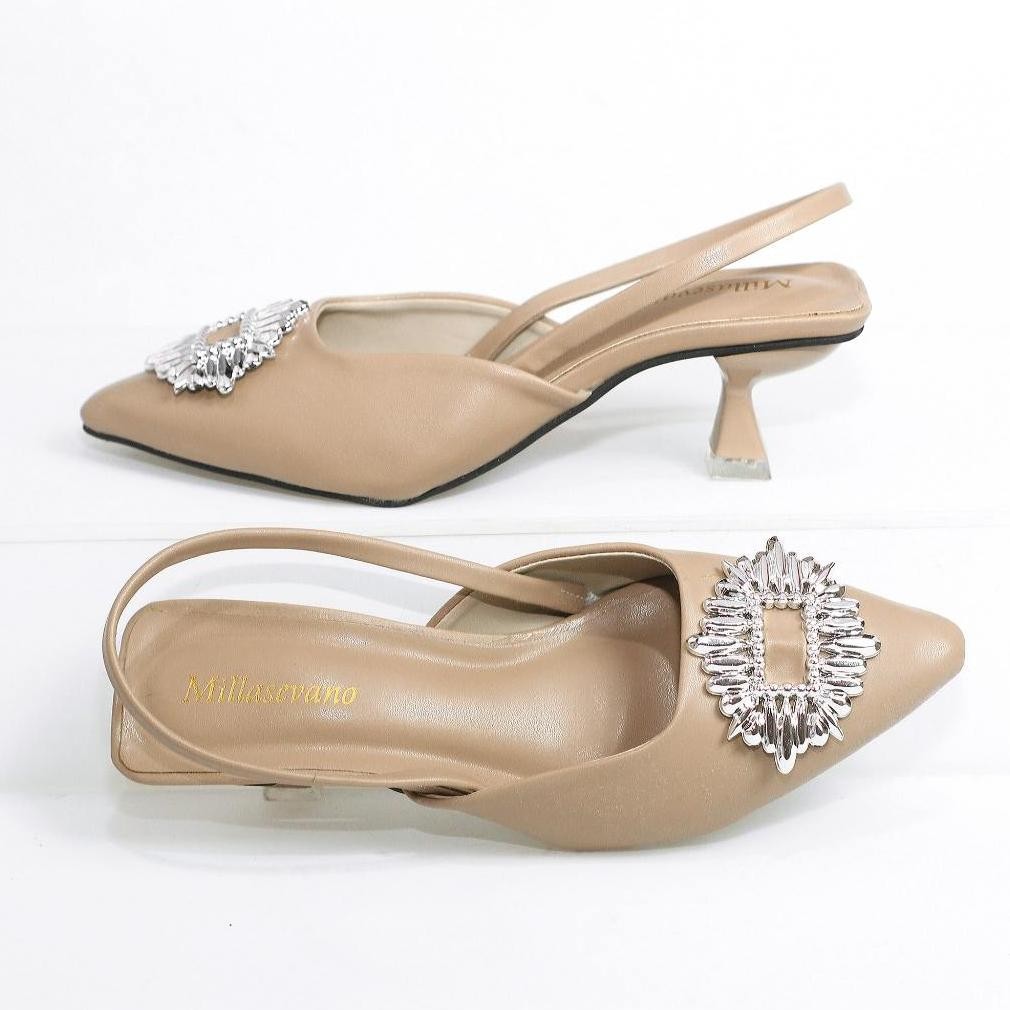 Original Sandal Wanita Sepatu High Heels Shoes  Nb 03 Ah-70