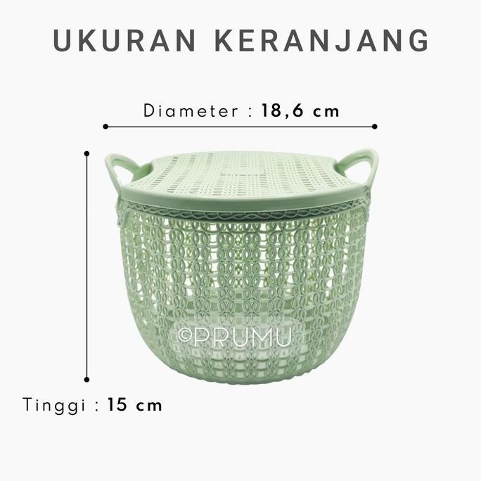 Grosir Keranjang Plastik Serbaguna - Tempat Penyimpanan - Keranjang Penyimpanan Kecil - Topas Allsho