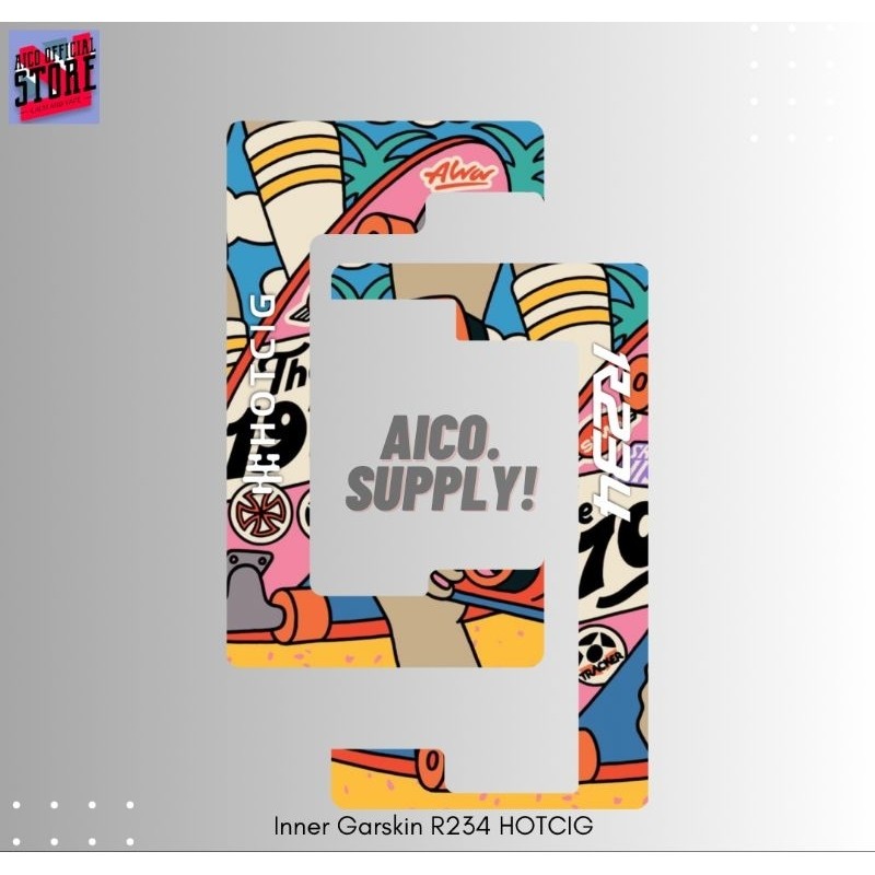 

[COD] Garskin Stiker Ambitionstore Label Custom Presisi Terlaris