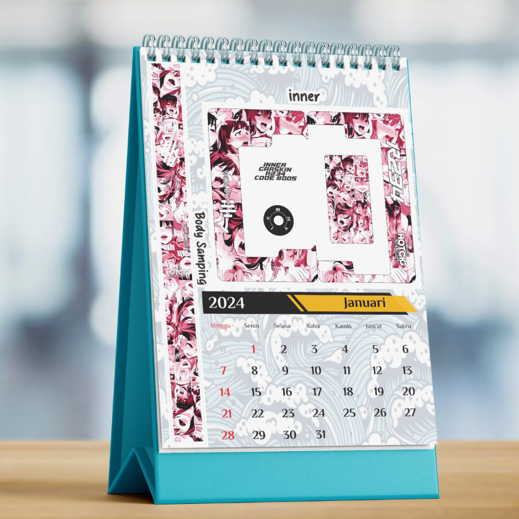 [COD] Garskin Stiker R233r234 5 Label Custom Presisi Terlaris