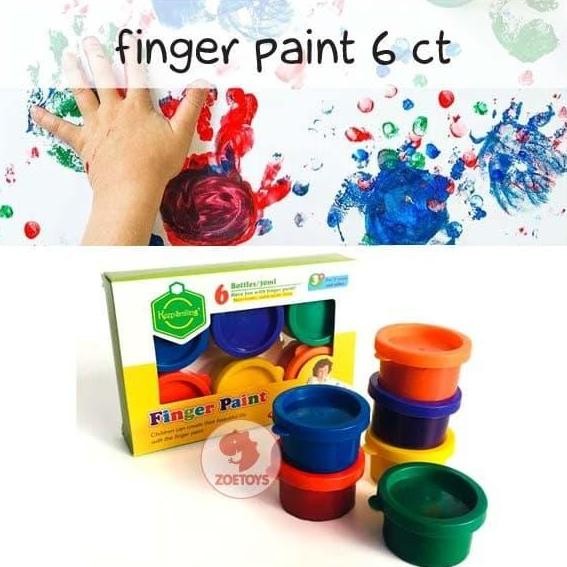 

Promo Zoetoys Finger Paint 6 Ct | mainan edukasi | mainan anak | edutoys COD