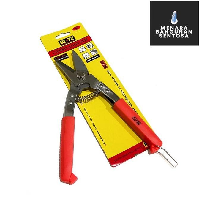 

*****] Gunting Seng Stainless Serbaguna Blitz 517 8" Inch