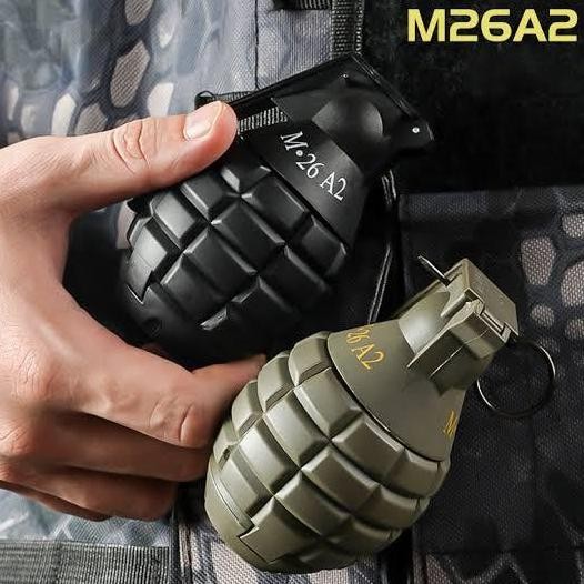 Promo Mainan M26A2 / M26 Hand Grenade Gel Blaster Mainan Granat Plastik COD