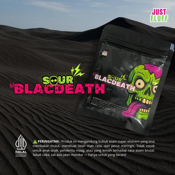 

SOUR BLACDEATH POWDER JUSTFLUFF [HALAL] [PROMO]