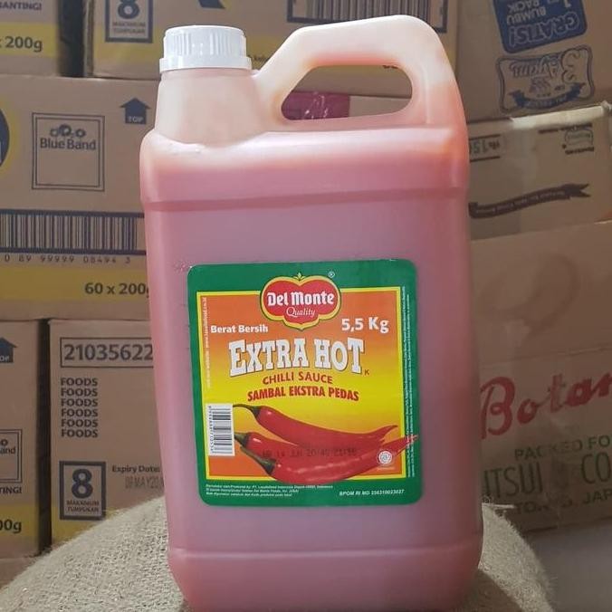 

SAMBAL DELMONTE JERIGEN EXTRA HOT 5,7 KG HC