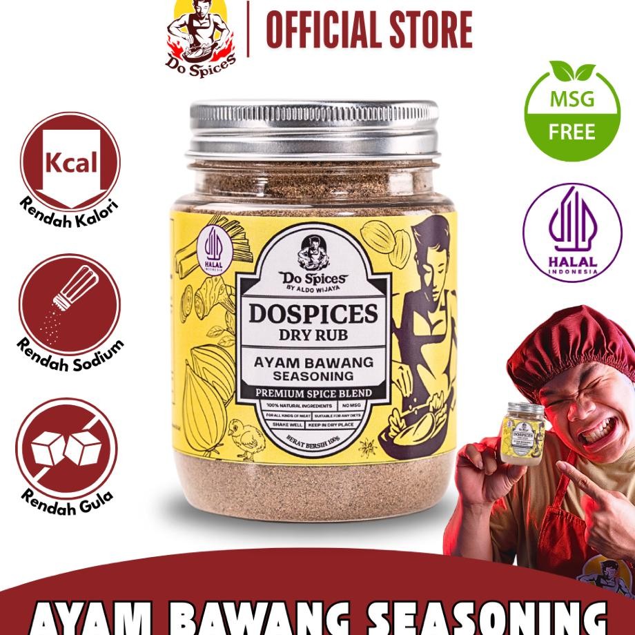 

Do Spices Healthy Dry Rub Bumbu Marinasi Rendah Kal Ayam Bawang Seasoning Rempahrempah