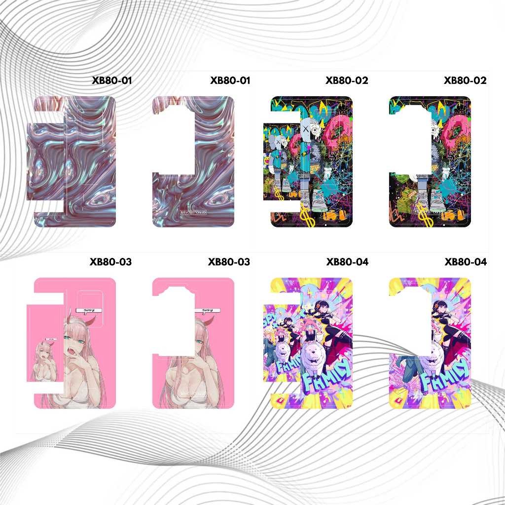 

[COD] Garskin Stiker Stiker Cutting Kode Be80z Ukuran Pas Label Custom Presisi Terlaris