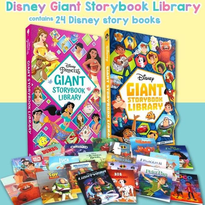 Disney Giant Storybook Library (isi 24 story books)