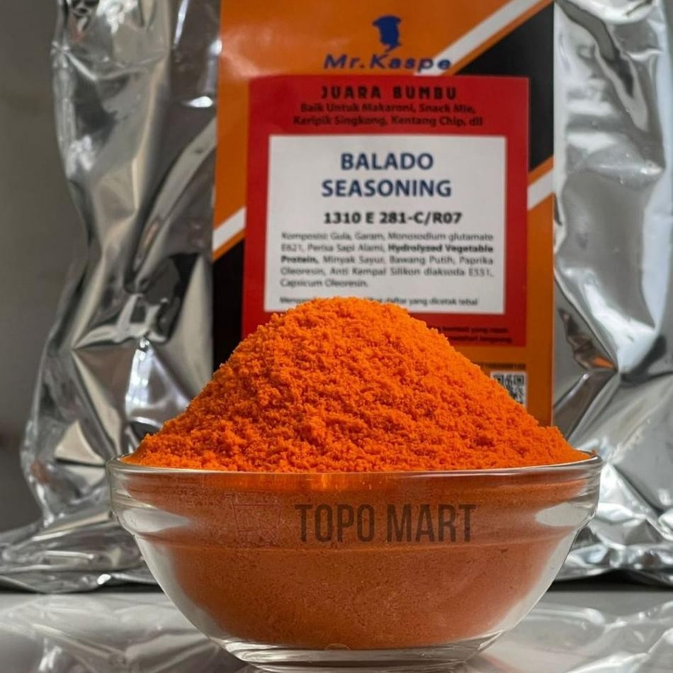 

Bumbu Balado 1Kg Bumbu Jagung Manis Rumput Laut Beef Bbq Keju Ayam Bawang Kemasan 1 Kg