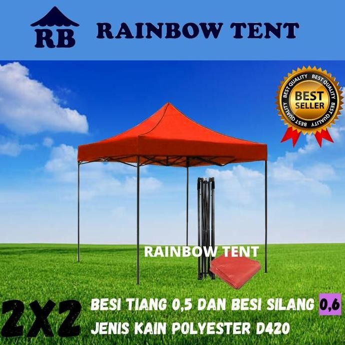 Tenda Lipat Ukuran 2x2 06 jenis kain D420